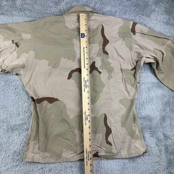 Vintage US Army Camo Coat Men Small Extra Short DCU Desert Camoflauge 2nd ID - Picture 12 of 13